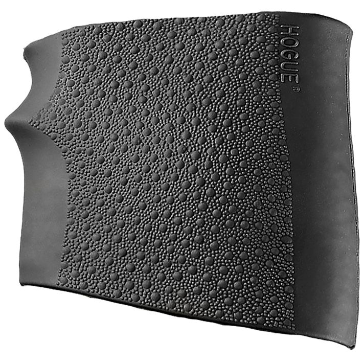 Hogue 18000 HandAll Jr. Grip Sleeve Small Size made of Rubber with Textured Black Finish & Finger Groove for Most 22, 25 & 38 Pistols