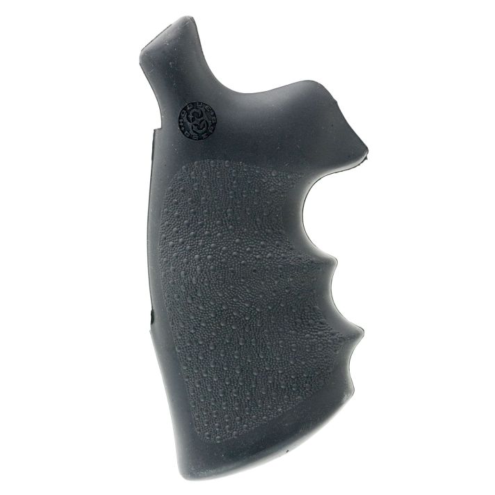 Hogue 25002 Conversion MonogripBlack Rubber with Finger Grooves for S&W N Frame with Round Butt