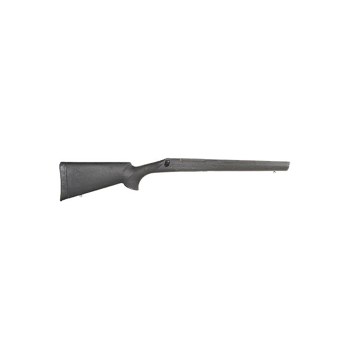 Hogue 70001 OverMolded Rifle Stock Aluminum Pillar Bedded Black Synthetic for Remington 700 BDL with Long Action
