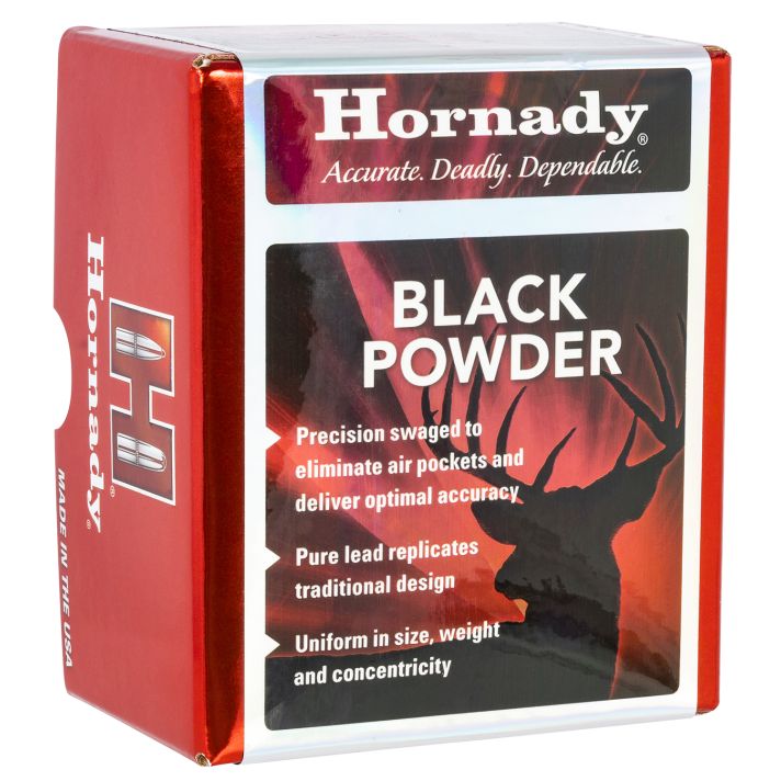 Hornady 6110 Lead Balls54Cal Lead Ball 100 Per Box/15 Case