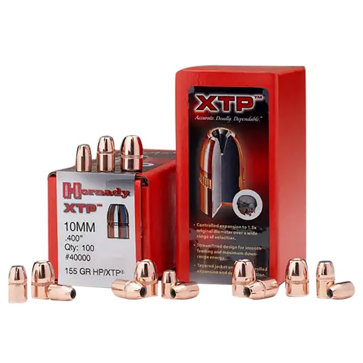 Hornady 35580 XTP9mm .355 147 gr Hollow Point XTP 100 Per Box/ 25 Case