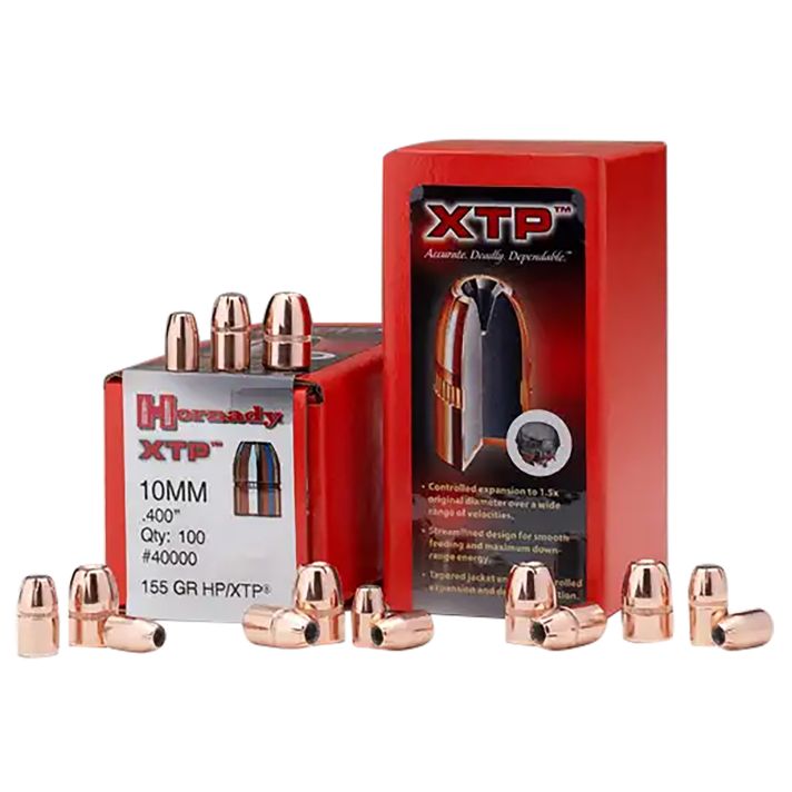 Hornady 35750 XTP38 Cal .357 158 gr Hollow Point 100 Per Box/ 25 Case
