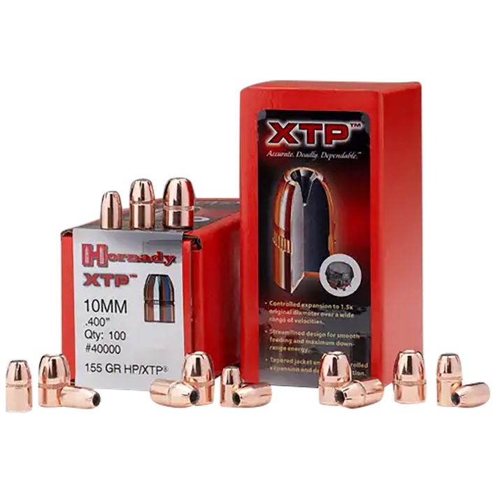 Hornady 44200 XTP44 Cal .430 240 gr Hollow Point 100 Per Box/ 15 Case