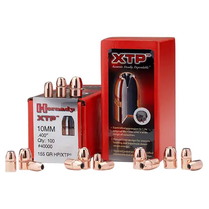 Hornady 45200 XTP45 Cal .452 250 gr Hollow Point 100 Per Box/ 15 Case