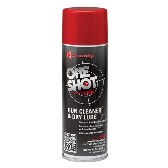 Hornady 9990 One Shot Gun Cleaner & Lube Against Corrosion & Lubricates 5 oz Aerosol