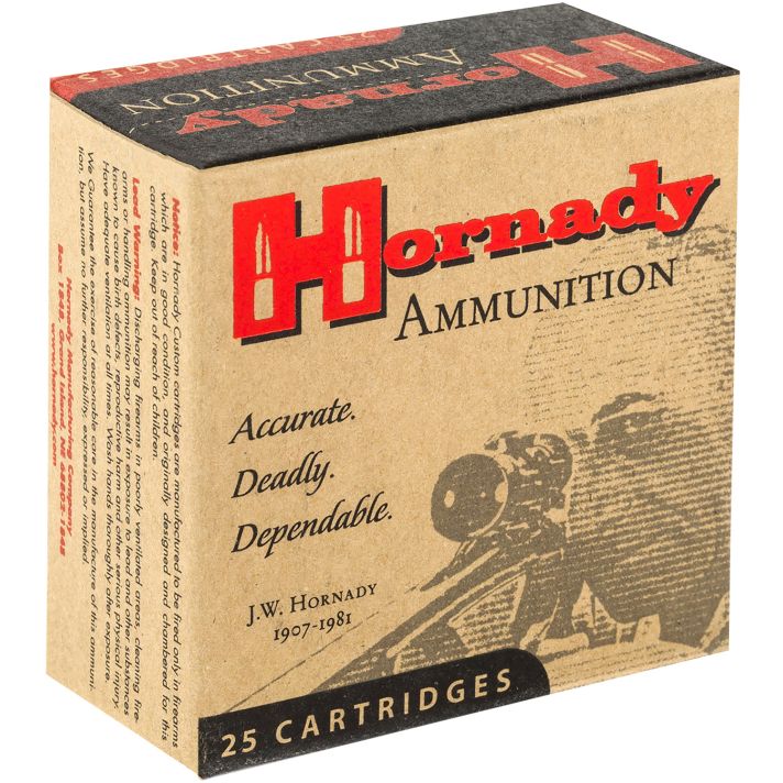 Hornady 90242 Custom9mmLuger 124gr Hornady XTP Hollow Point 25 Per Box/10 Case