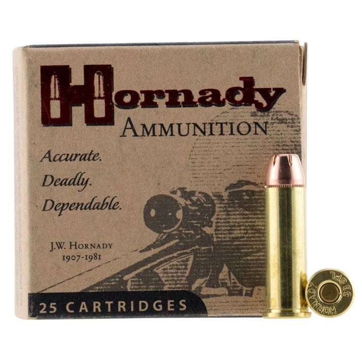 Hornady 90362 Custom38Special 158gr Hornady XTP Hollow Point 25 Per Box/10 Case