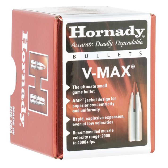 Hornady 21710 V-Max17 Cal .172 20 gr V Max 100 Per Box/ 40 Case