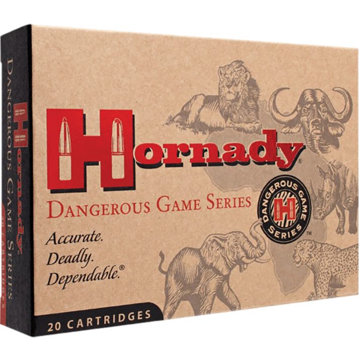 Hornady 8508 Dangerous Game375H&HMag 270gr InterLock Spire Point Recoil Proof 20 Per Box/6 Case