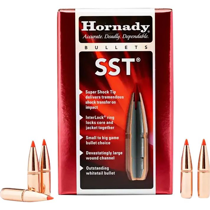 Hornady 25522 SST25 Cal .257 117 gr Super Shock Tip 100 Per Box/ 25 Case