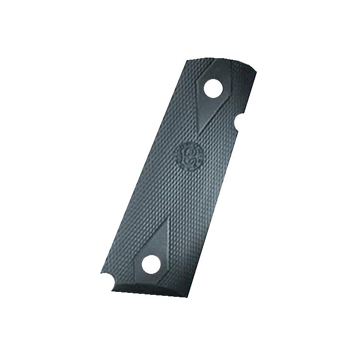 Hogue 45010 OverMolded Grip Panels Black Rubber for 1911 Government