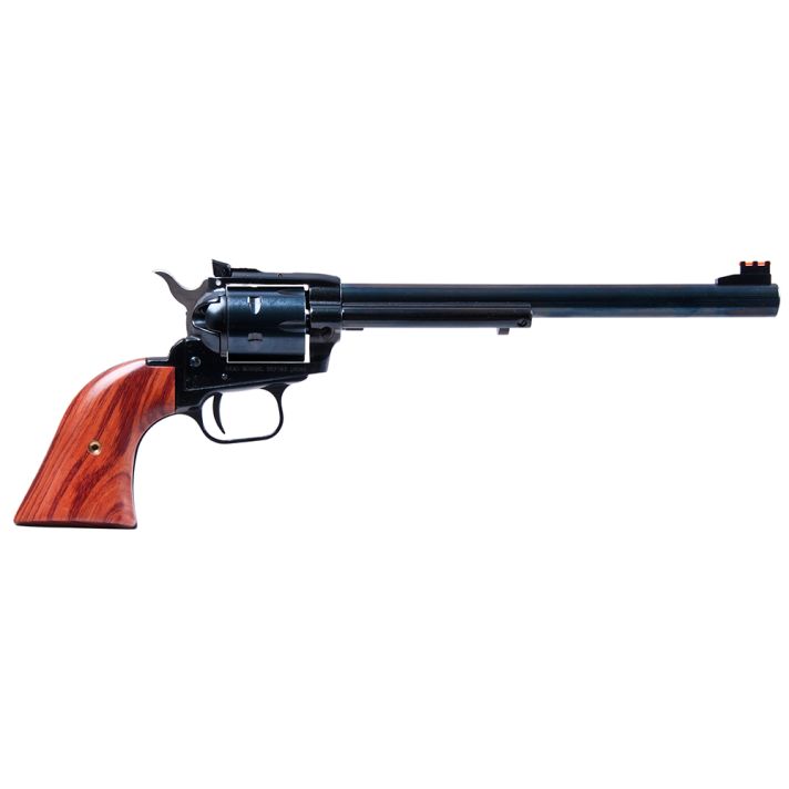 Heritage Mfg RR22MB9AS Rough Rider22 LR/22 WMR 6 Shot, 9" Black Steel Barrel, Black Zinc Alloy Frame, Black Cylinder Cocobolo Grip, Hammer/Thumb Safety, Exposed Hammer