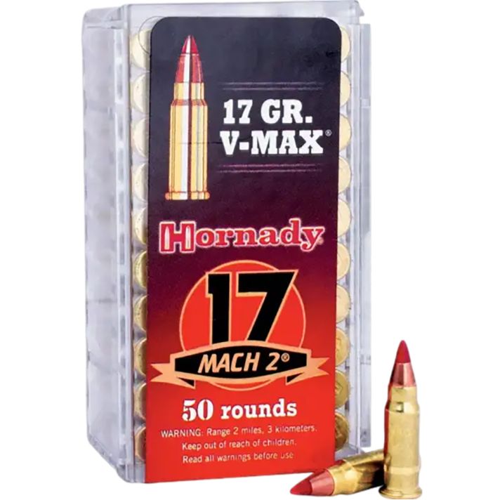 Hornady 83177 Varmint Express17 HM2 17 gr Hornady V Max 50 Per Box/ 100 Case
