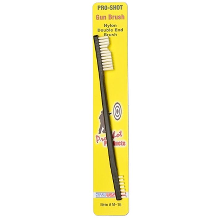 Pro-Shot M16 Gun BrushM4/M16 Double Ended Brush Nylon Bristles