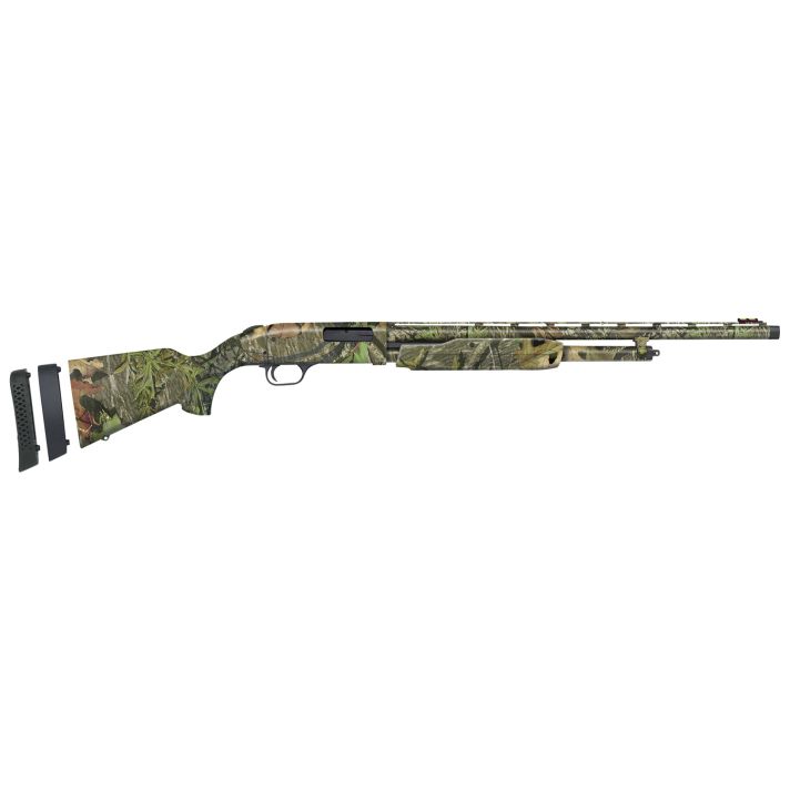 Mossberg 54157 500 Super Bantam Compact 20 Gauge Pump 3" 5+1 Overall Mossy Oak Obsession 22" Vent Rib Barrel, Steel Receiver & Adj LOP Mossy Oak Obsession Synthetic Stock, Right Hand, XF Turkey Choke