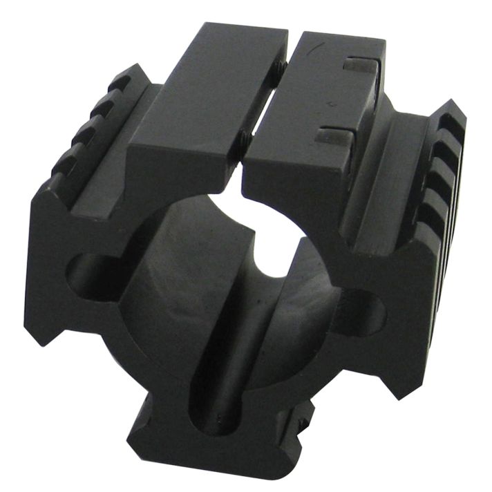 TacStar 1081100 Shotgun Rail Mount Black 1.80" Long