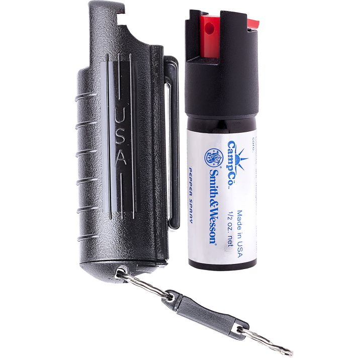 S&W Pepper Spray 1403 Pepper SprayOC Pepper Range 10 ft 0.50 oz Includes Case