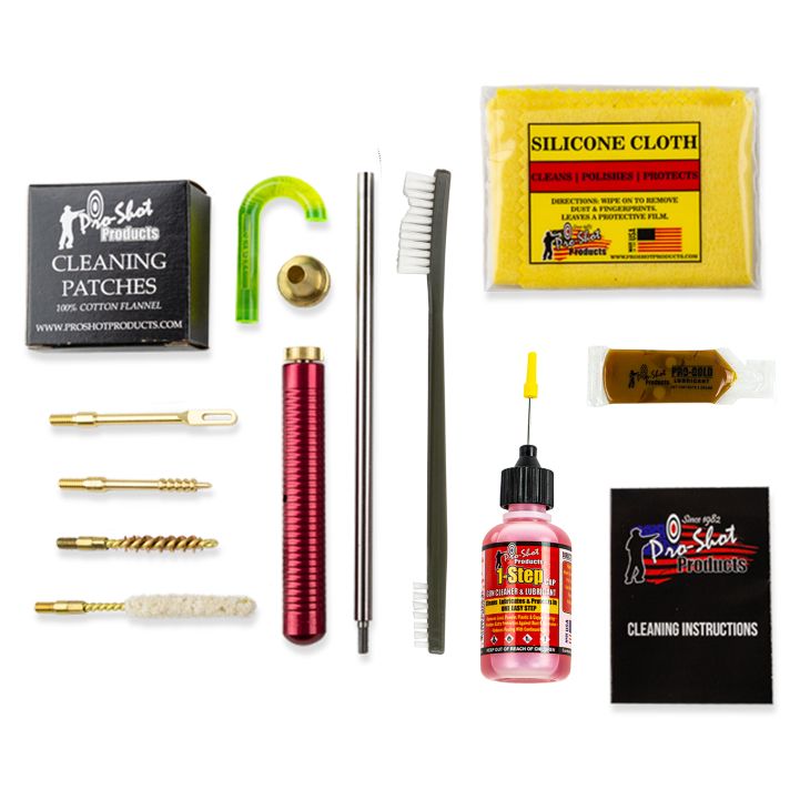 Pro-Shot R22KIT Classic Box Kit .22 Cal Rifle/Yellow Plastic Case