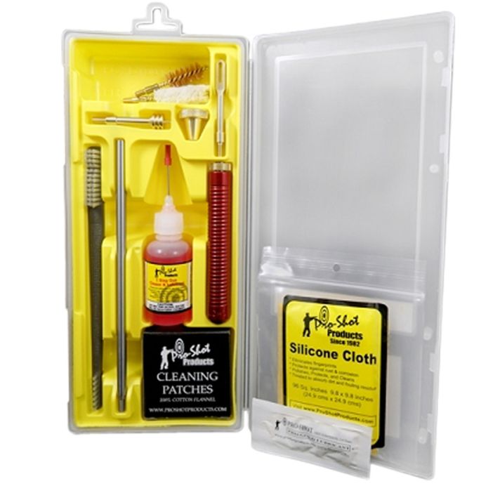 Pro-Shot P45KIT Classic Box Kit .45 Cal Pistol/Yellow Plastic Case