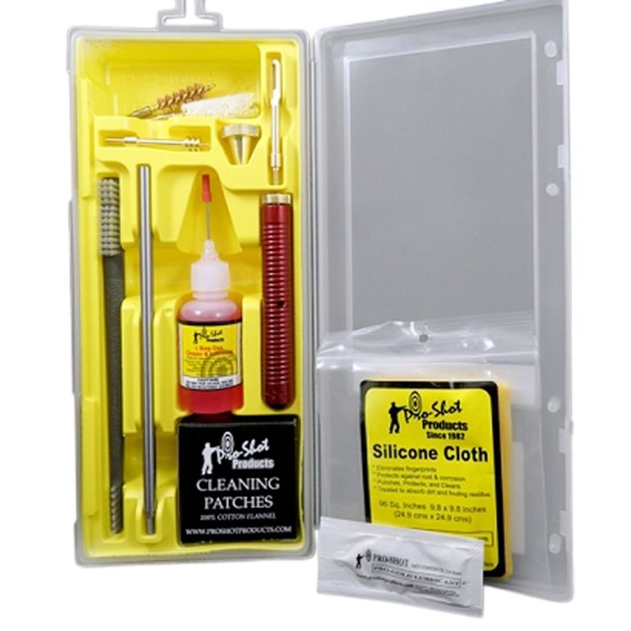 Pro-Shot P4010KIT Classic Box Kit .40/ 10mm Pistol/Yellow Plastic Case