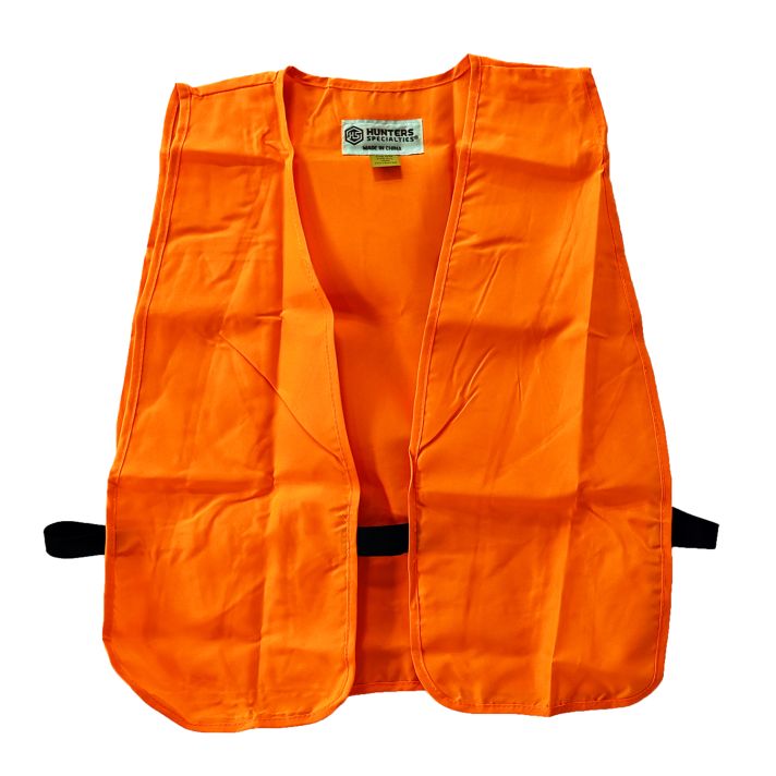 Hunters Specialties 02000 Safety VestAdult Orange Neoprene