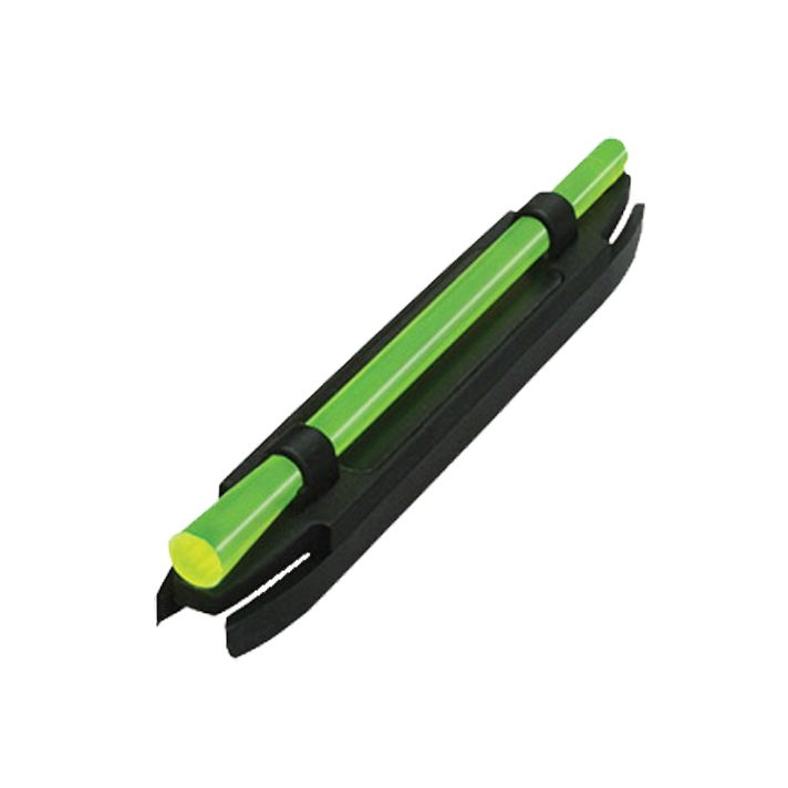 HiViz M200 M-Series Magnetic Front SightBlack | Green with Red Center Fiber Optic Front Sight
