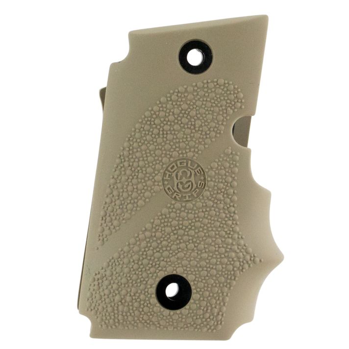 Hogue 38003 Rubber GripDesert Tan with Finger Grooves for Sig P238