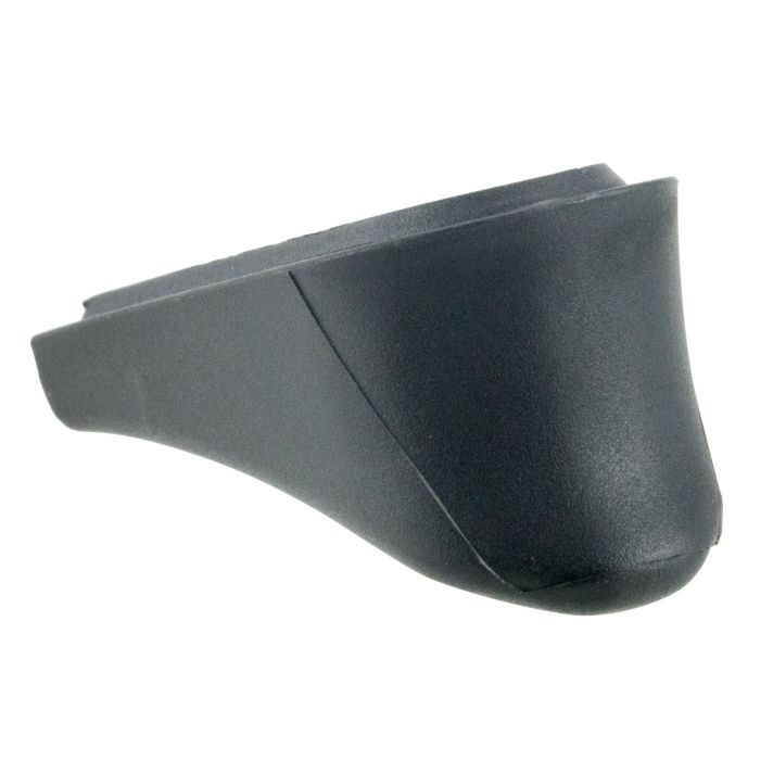 Pearce Grip PGXDS Grip Extensionmade of Polymer with Black Finish & 3/4" Gripping Surface for Springfield XD-S, XD-E, XD-S Mod.2 with Single Stack Magazines