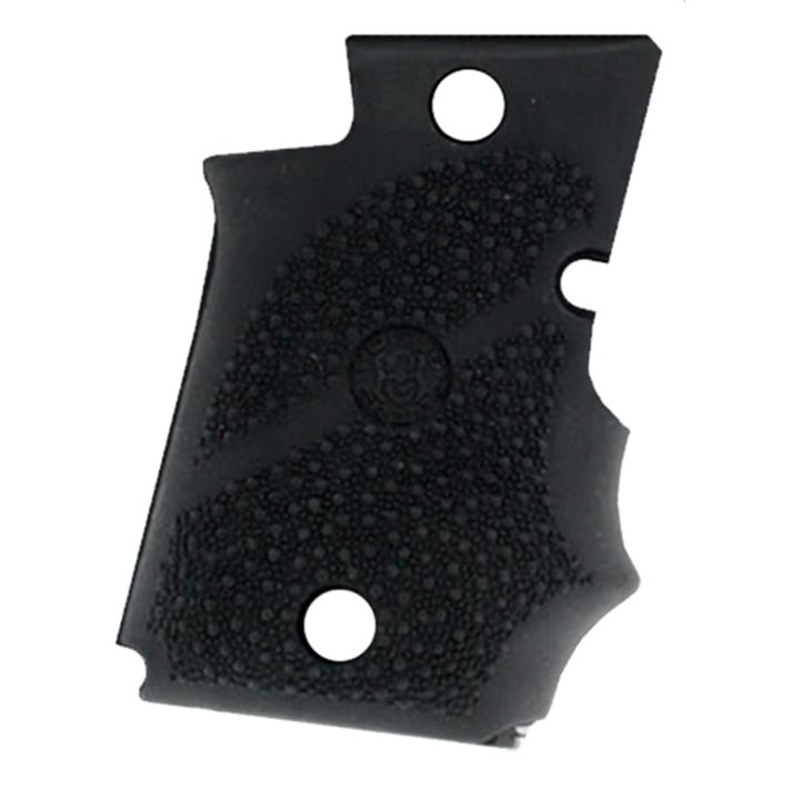 Hogue 98080 Rubber GripBlack with Finger Grooves for Sig P938 with Ambidextrous Safety