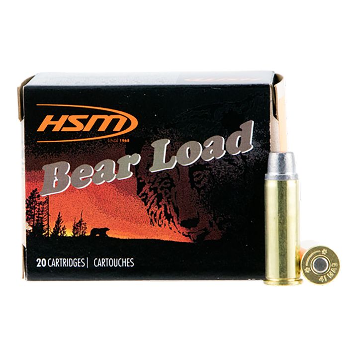 HSM 414N Bear Load41 Rem Mag 230 gr Semi Wadcutter 50 Per Box/ 10 Case