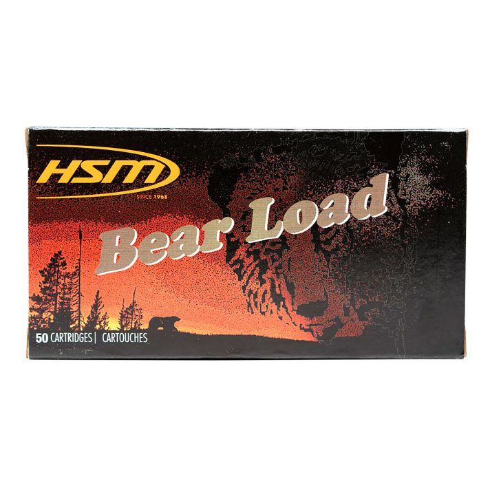 HSM 45C7N Bear Load45 Colt +P 325 gr Wide Flat Nose 50 Per Box/ 10 Case