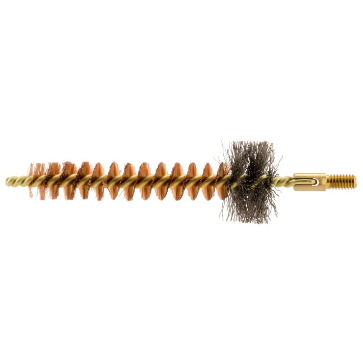 Pro-Shot 223CH Chamber Brush Military Style .223 Rem/ 5.56x45mm NATO AR Platform #8-32 Thread Bronze/Steel Bristles Brass Core