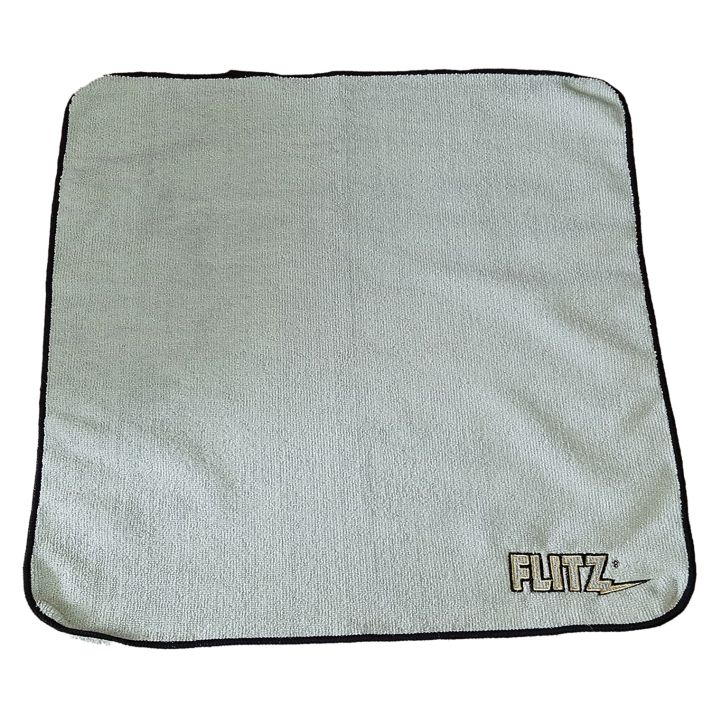 Flitz MC200 PremiumMicrofiber Cloth Washable & Reusable Up to 500 Times 16" x 16"
