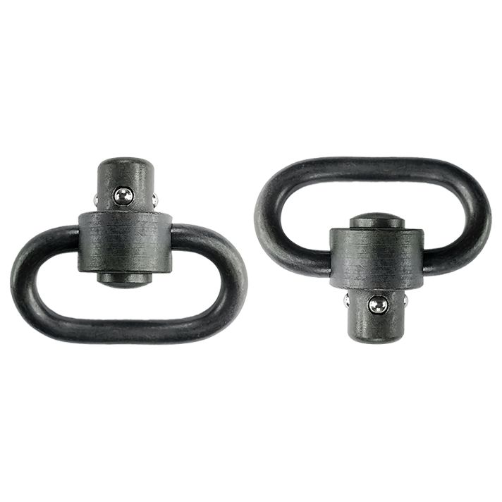 GrovTec US Inc GTSW288 Heavy Duty1.25" Push Button Black Manganese Phosphate Steel