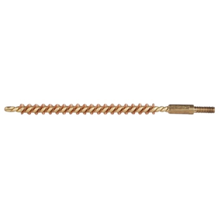 Pro-Shot 17R Bore Brush.17 Cal Rifle #5-40" Thread Bronze Bristles Brass Core