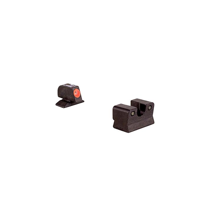 Trijicon 600619 HD Night SightsGreen/Tritium Orange Outline Front Sight-Green Tritium Black Outline Rear Sight Beretta 92A1/96A1