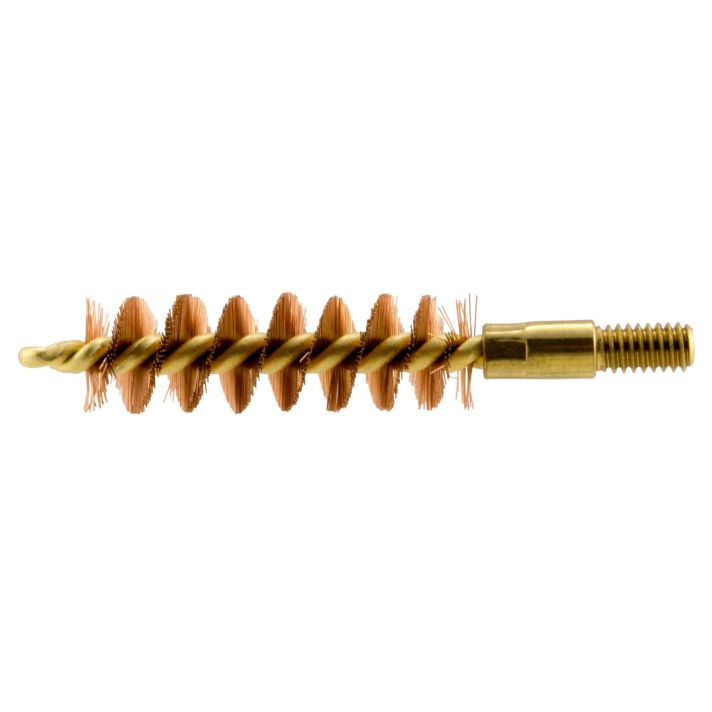 Pro-Shot 9P Bore Brush9mm Pistol #8-32 Thread Bronze Bristles Brass Core