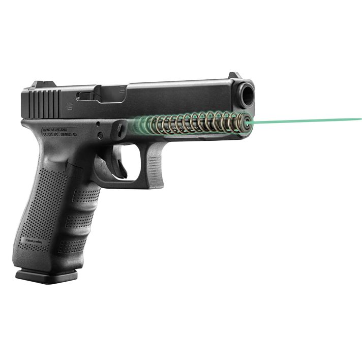 LaserMax LMSG417G Green Guide Rod Laser for Glock17/34 Gen 4 Black