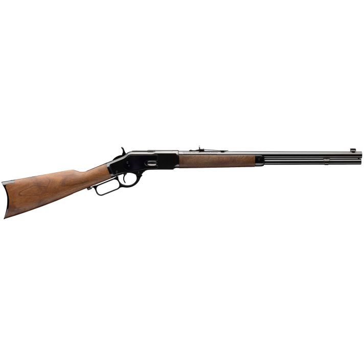 Winchester Guns 534200141 Model 1873 Short Rifle 45 Colt (LC) 10+1 Cap 20" Brushed Polish Blued Rec/Barrel Satin Oiled Walnut Fixed Straight Grip Stock Right Hand (Full Size)