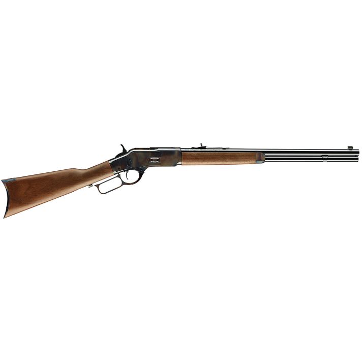 Winchester Guns 534202141 Model 1873 Short Rifle 45 Colt (LC) 10+1 Cap 20" Brushed Polished Blued Barrel Color Case Hardened Rec Satin Oiled Walnut Fixed Straight Grip Stock Right Hand (Full Size)