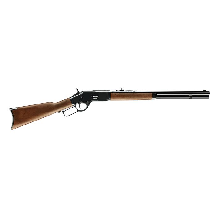 Winchester Repeating Arms 534162124 Model 1892 Short Rifle Full Size 44 Rem Mag 10+1 20" Brushed Polish Blued Sporter Barrel, Drilled & Tapped Steel Receiver, Satin Oiled Walnut Straight Grip Stock