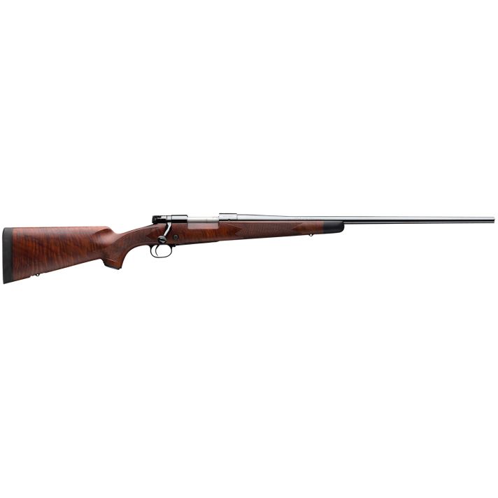 Winchester Repeating Arms 535203236 Model 70 Super Grade 338 Win Mag Caliber with 3+1 Capacity, 26" Barrel, High Polished Blued Metal Finish & Satin Fancy Walnut Stock Right Hand (Full Size)