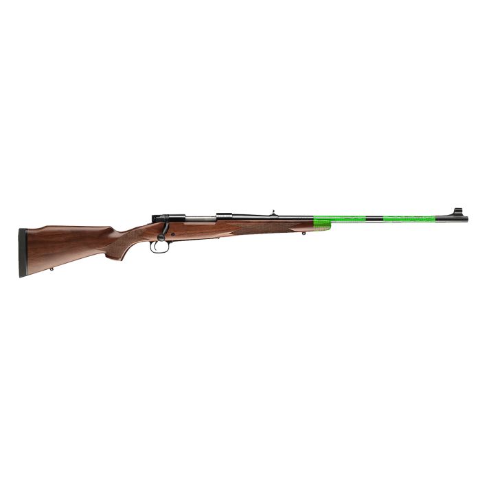 Winchester Repeating Arms 535205133 Model 70 Alaskan Full Size 300 Win Mag 3+1 25" Brushed Polish Blued Sporter Barrel, Steel Receiver, Satin Walnut Monte Carlo Stock