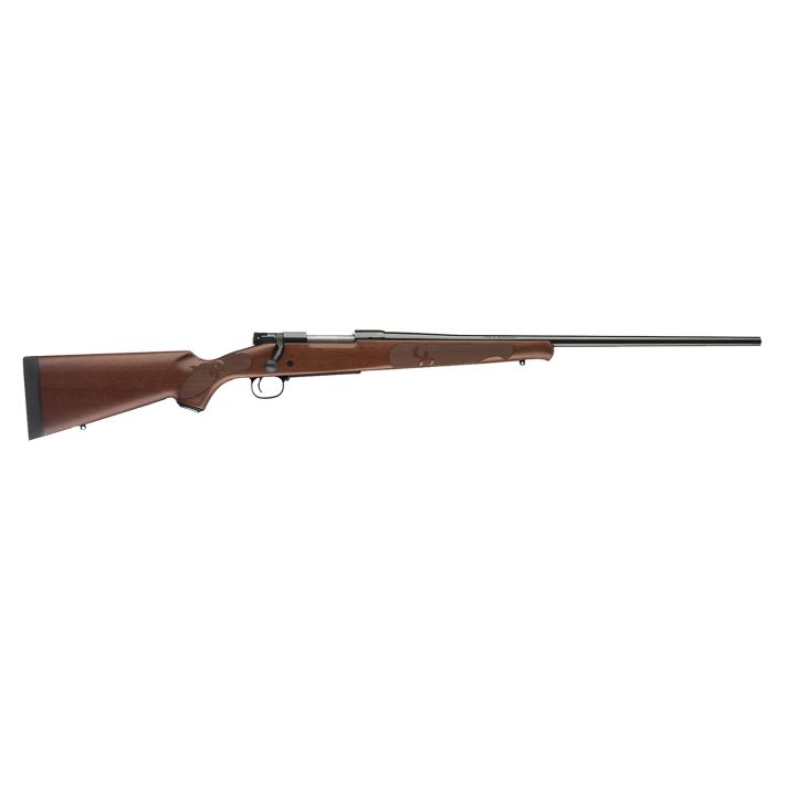 Winchester Repeating Arms 535200233 Model 70 Featherweight 300 Win Mag 3+1 24" Satin Walnut Fixed w/Feather Checkering Stock Brushed Polish Blued Right Hand
