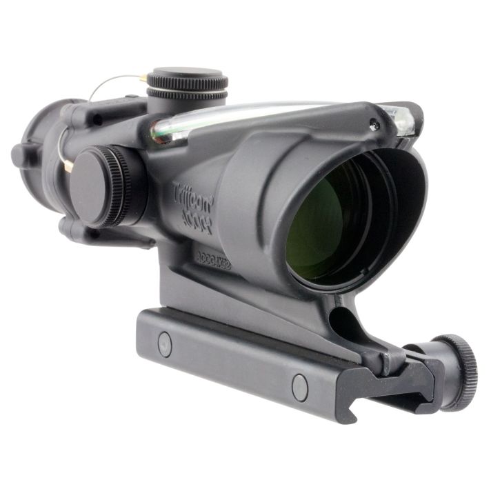 Trijicon 100224 ACOGBlack Hardcoat Anodized 4x32mm Illuminated Green Horseshoe .223/5.56 BDC Reticle