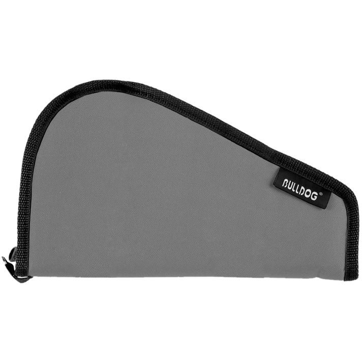 Bulldog BD610 Pistol RugSmall 12" Gray w/ Black Trim Water-Resistant Nylon