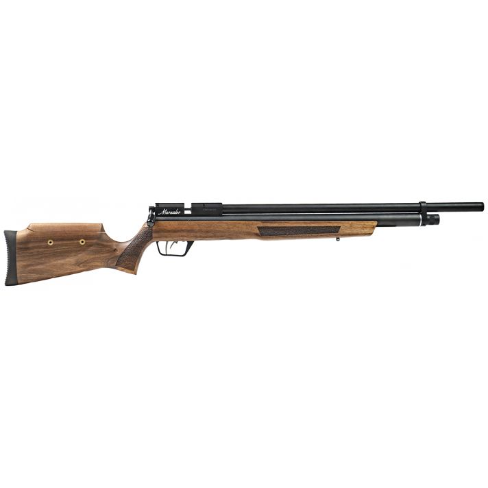 Benjamin BP2564W MarauderPCP 25 Pellet 8rd Black Rec/Barrel Hardwood Fixed with Adjustable Comb Stock