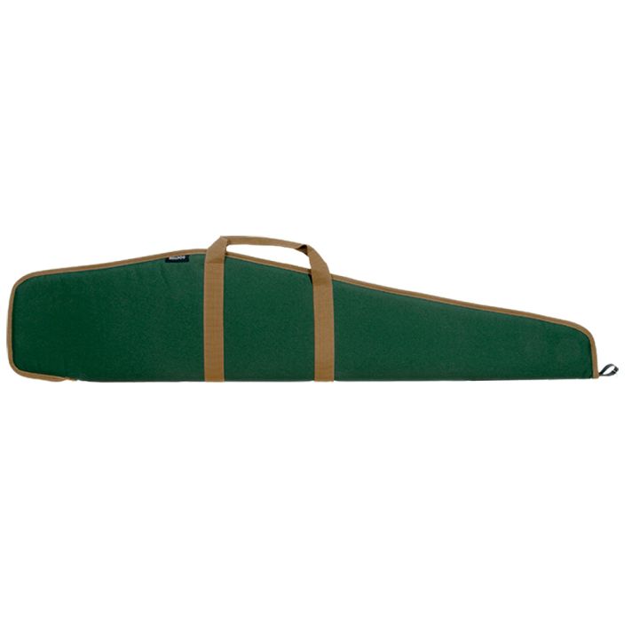 Bulldog BD101 Pit Bull48" Green w/Tan Trim Water Resistant Nylon Closed-Cell Foam for Scoped Rifles