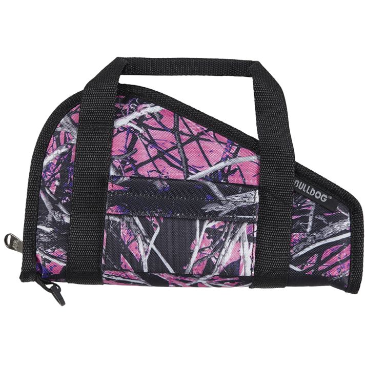 Bulldog BD600MDG Pistol RugSmall Muddy Girl Camo/Black Nylon Holds Handgun