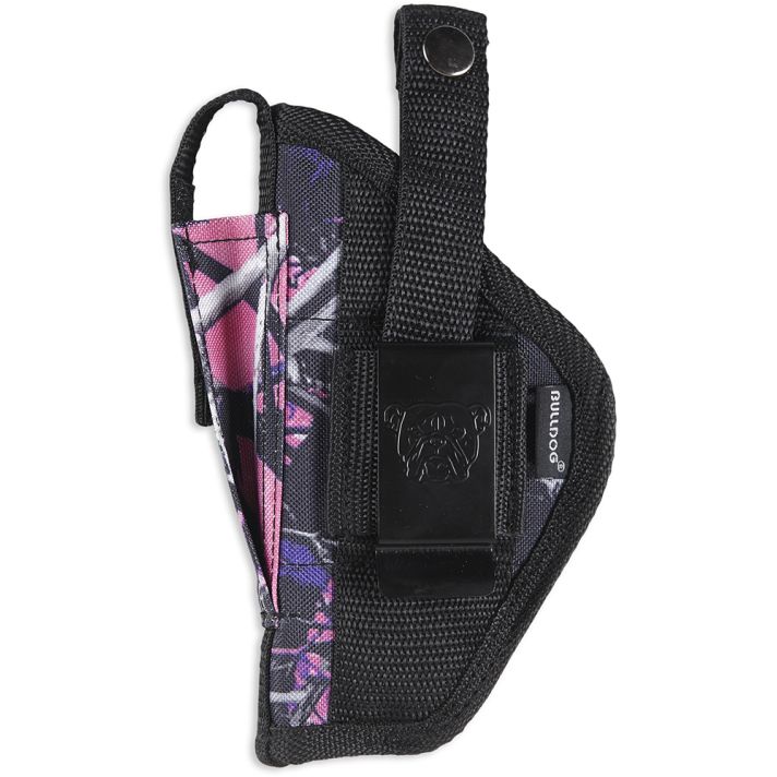 Bulldog FSN3MDG ExtremeOWB Muddy Girl Camo Nylon Belt Loop/Clip Fits Taurus Millennium Fits 2.50-3.75" Barrel Ambidextrous